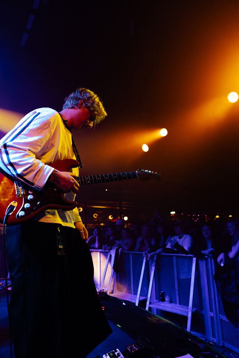 Mid Drift performing live in Adelaide at The Gov